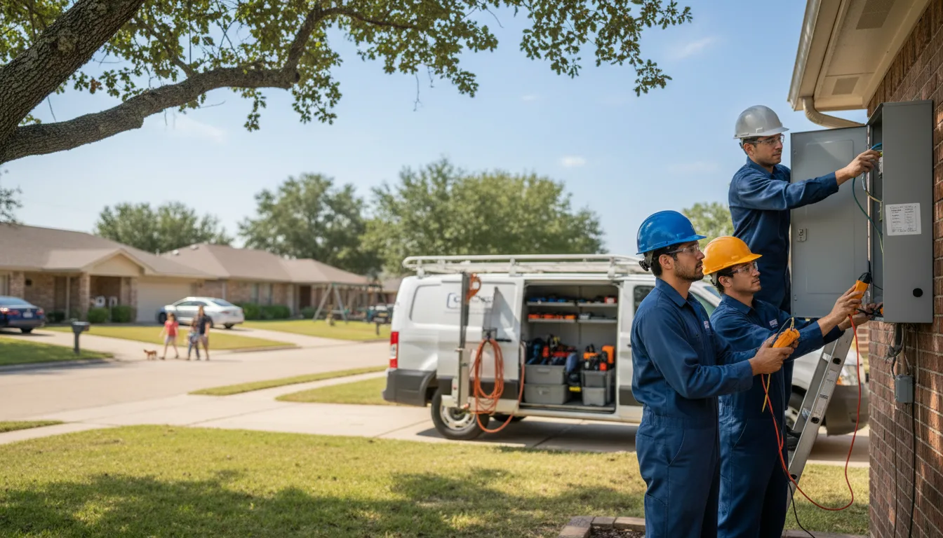 Certified electrician providing emergency electrical services in Silex, MO
